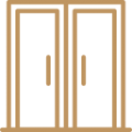 double-door